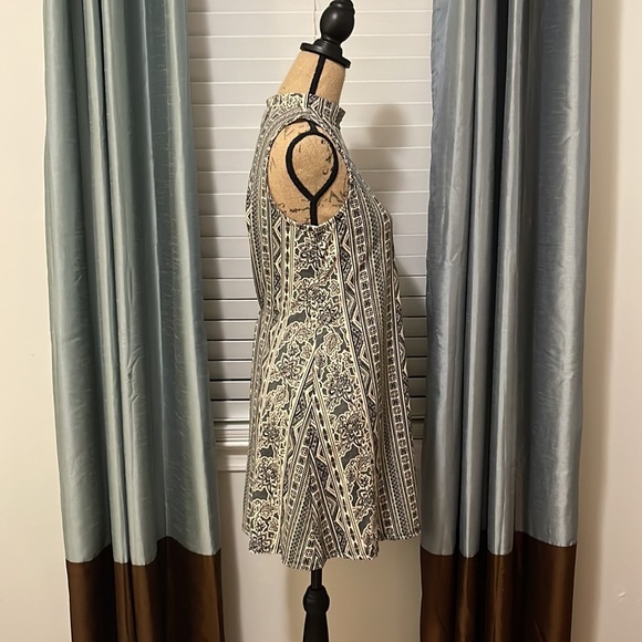 Print short dress - Picture 3 of 4